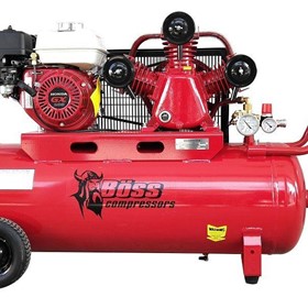 BOSS - 18CFM / 6.5HP Honda Powered Petrol Air Compressor - BC20P-100L