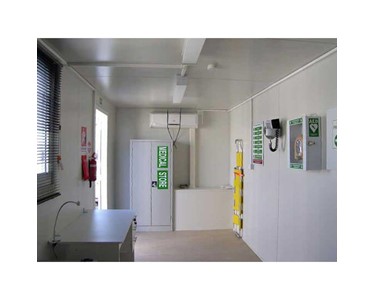 First Aid Room Shipping Containers
