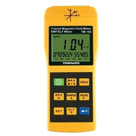 Triaxial Magnetic Field Gauss Meter 30Hz - 2,000Hz Frequency | TM-192 