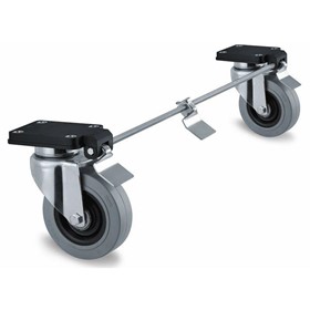 Swivel Castors With Central Total Lock 