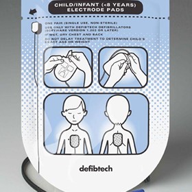 Defibrillation Pads | DDP-200P | Defibtech Lifeline Paediatric