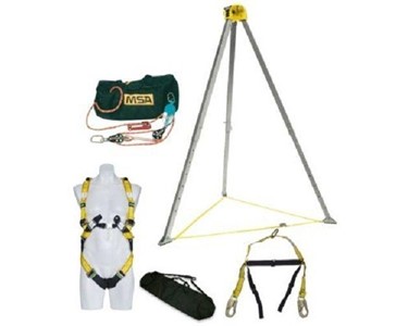 MSA - Confined Space Entry Kit w/ 3:1 45m Rescue Safe Rope Pulley System