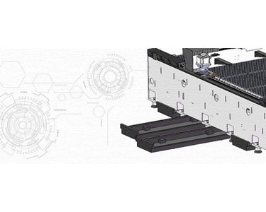 Haco - Haco CNC Fiber Laser Cutting Machine HFL-GSH3015-3000W