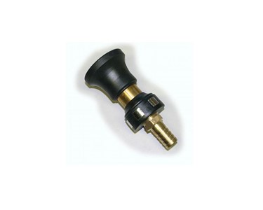 Alloy Fire Hose Nozzle with 20mm brass barbed inlet - Fan and Jet