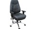 Atlas High Back Clerical in Black Leather Office Chairs