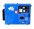 Genworks - Portable Diesel Generator 6kVA Three Phase 415V in Canopy