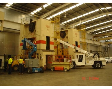 Machinery Transfers & Relocations - Plant Equipment Removal & Salvage