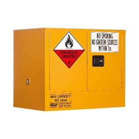 Dangerous Goods Storage Cabinet 100L | Class 4 | W707-5535AC4