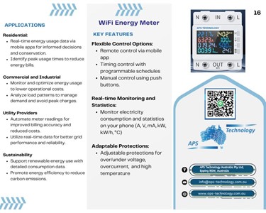 APS Technology Australia - WiFi Energy Meter