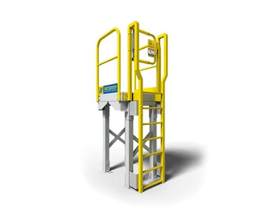 ErectaStep - Access Ladder - Industrial 6-Step Ladder Platform
