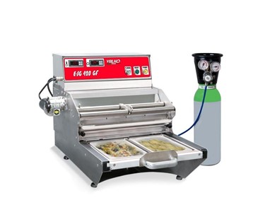 Valko - Semi-automatic tray sealer with m.a.p option | E-SG 420 GF