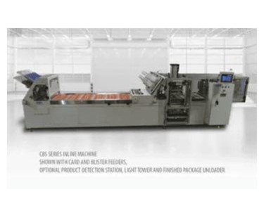 Blister Packaging Machine | CBS SERIES Fully Auto Inline Blister 