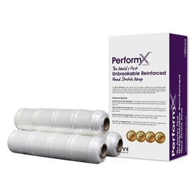 PerformX Reinforced Hand Stretch Wrap Film 410mm x 500m