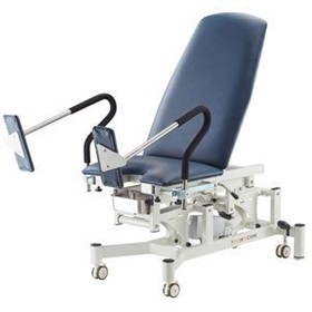 Electric Gynaecology Examination Couch - Navy Blue