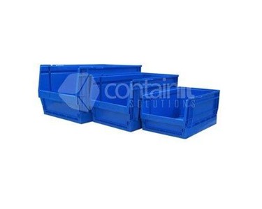 Contain It - Collapsible Plastic Parts Bins & Containers