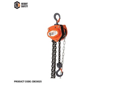 LINQ Commercial Chain Blocks - 0.25 Tonne, 1.5m Long - CBC0025