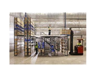 Dexion - Longspan Shelving Supported Raised Storage Areas
