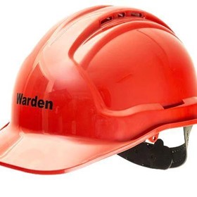 Warden Hard Hat - Red Warden