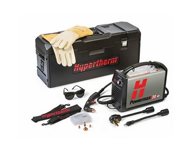 Hypertherm - Powermax30 XP 240V Hand Plasma Cutter w/case. 4.5m Leads