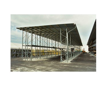 OHRA - Roofed Pallet Racking