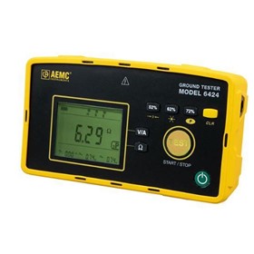 Digital 2-Pole & 3-Pole Ground Resistance Tester 150-ft Kit | 6424