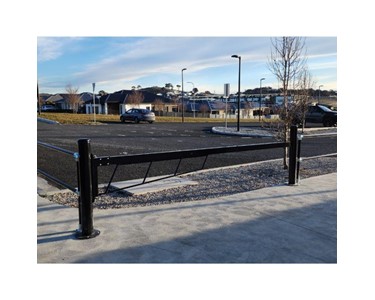 Heavy Duty Industrial Swing Gate - Manual (Black)