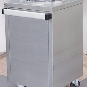 Mobile Heated Plate Dispenser | OZH-PD-M-1 