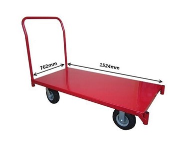 Mitaco - Steel Platform Trolley- 400kg Capacity- L1524xW762mm 