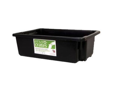 32L Recycled Stacking Nesting Plastic Storage Crate