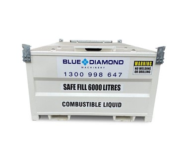 Blue Diamond - Fuel Tank Cube 6600L Self Bunded Baffled