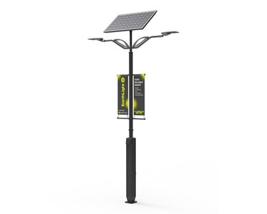 Permanent Light Towers | Urban Solar 
