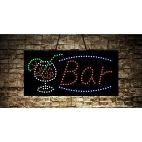 Animated Open Bar Store LED Sign