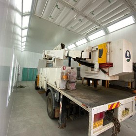 Custom Oversized Spray Booth | Large & Oversized