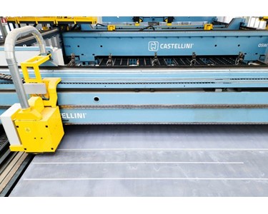 Castellini - Large Format Steel Plate Welding | Cleaning, Marking and Cutting Unit