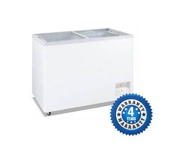 Thermaster - Chest Freezer with Glass Sliding Lids 200Lt | WD-200F