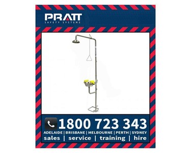 Pratt - Safety Shower and Eye / Face Wash Station (SE607T316)