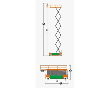 Dingli - Scissor Lift 22m | SL2012E
