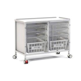 Vari-Cart Enclosed - 1000 Series 2x5 Tray Space