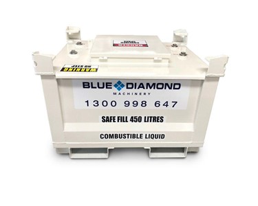 Blue Diamond - Fuel Tank Cube 500L Self Bunded Baffled- Diesel