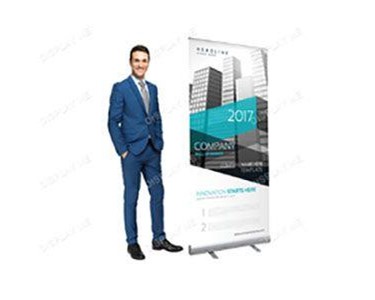 Fabric Roll Up Display Banner - W850 x 2000mm