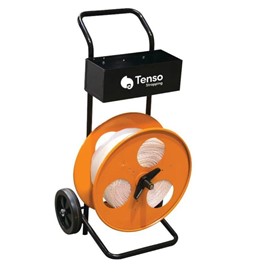 Poly Strap Dispenser - Heavy Duty Mobile Cart