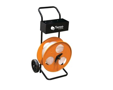 Poly Strap Dispenser - Heavy Duty Mobile Cart