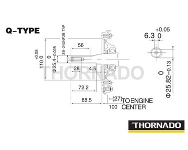 Thornado Stationary Petrol Engines | 16HP Electric Start