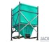 1600L Side Discharge JACKY Bin with Stackable Steel Base