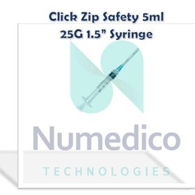 Disposable Syringes - 5ml 25G 1.5inch | Medical Needles