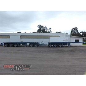 Flat Top Trailer | 2014 R/T Combination Road Train Set - Used