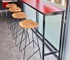 Gyro Long Skinny Bar Table