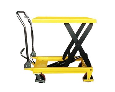 Richmond Wheel & Castor Co - Single Scissor Lift Trolley Table 500kg | SLR003
