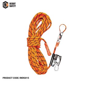 LINQ Kernmantle Ropes with Thimble Eye & Rope Grab 15M - RKRG015