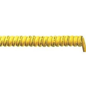 Yellow Electrical Cable PUR 2X0.75 1000